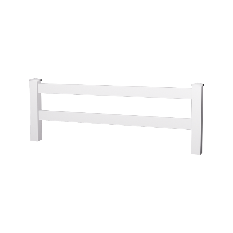 Fence agricolo in PVC a 2 rastrelli HDA